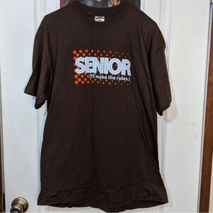 Senior 2006 The Ruling Class Short Sleeve High School College T-Shirt Large